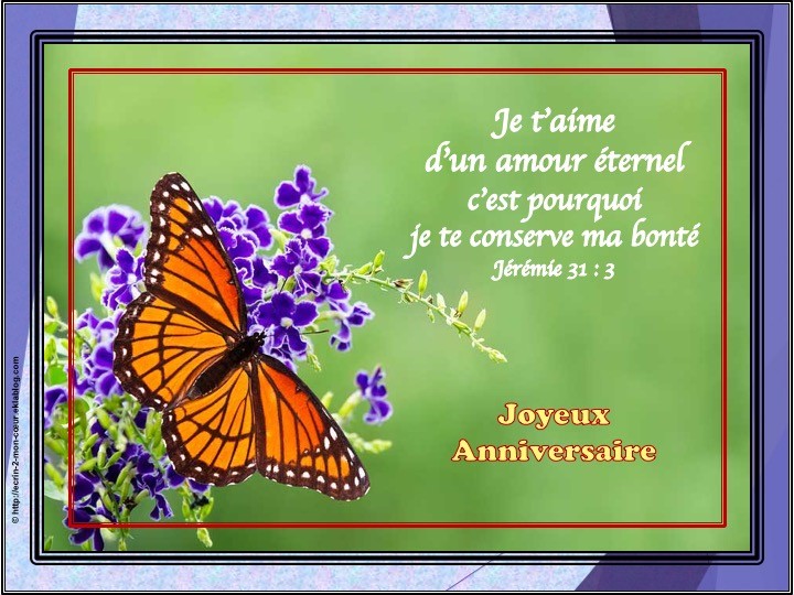 Joyeux Anniversaire