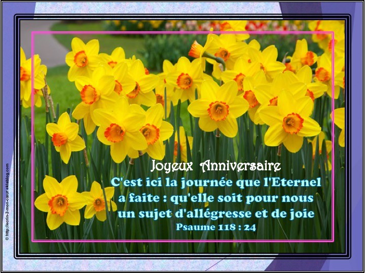 Joyeux Anniversaire