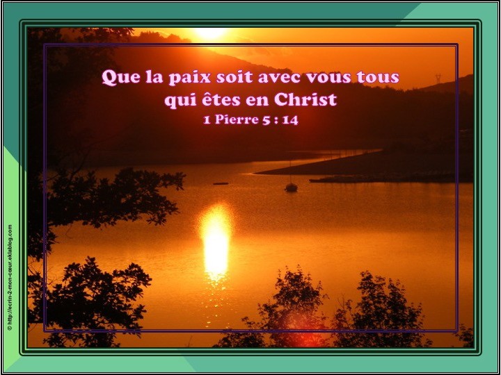 1 Pierre 5 : 14