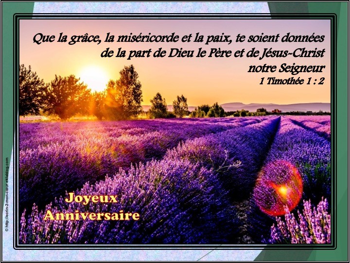 Joyeux Anniversaire