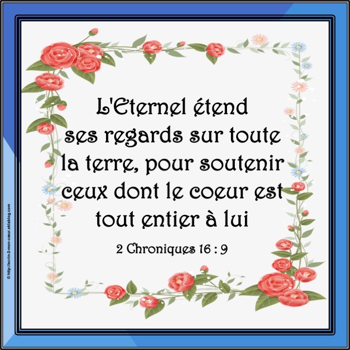 2 Chroniques 16 : 9