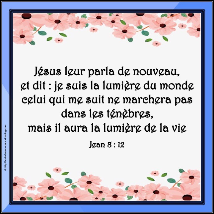 Jean 8 : 12