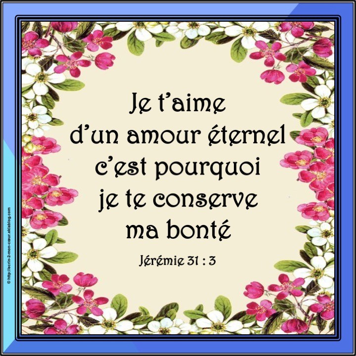 Jérémie 31 : 3