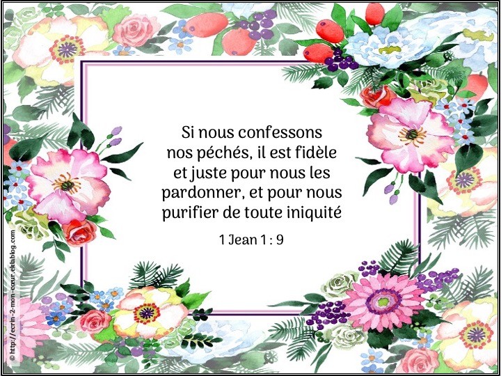 1 Jean 1 : 9