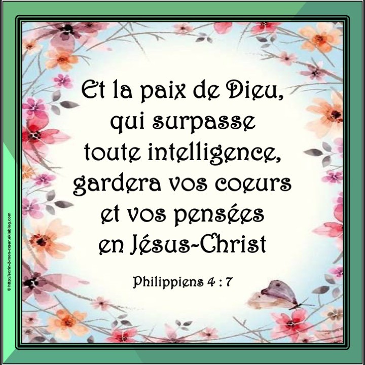 Philippiens 4 : 7