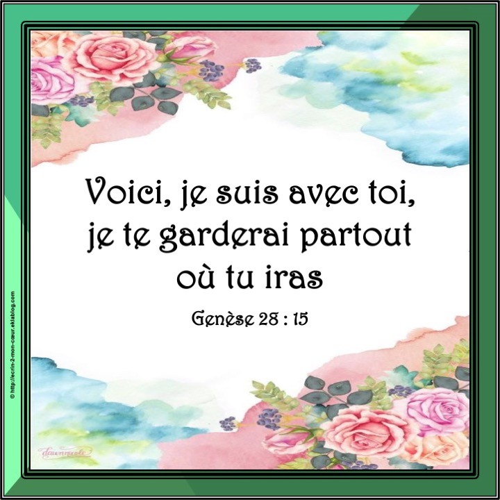 Genèse 28 : 15