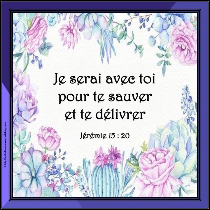 Jérémie 15 : 20