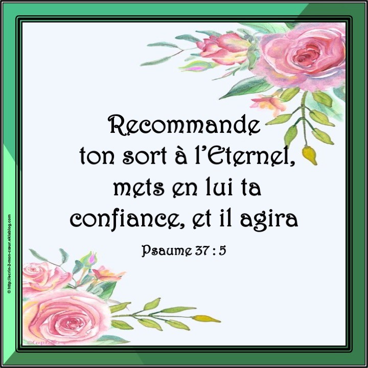 Psaume 37 : 5