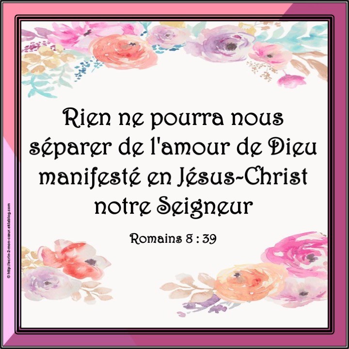 Romains 8 : 39