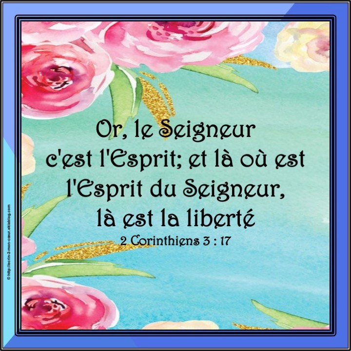 2 Corinthiens 3 : 17