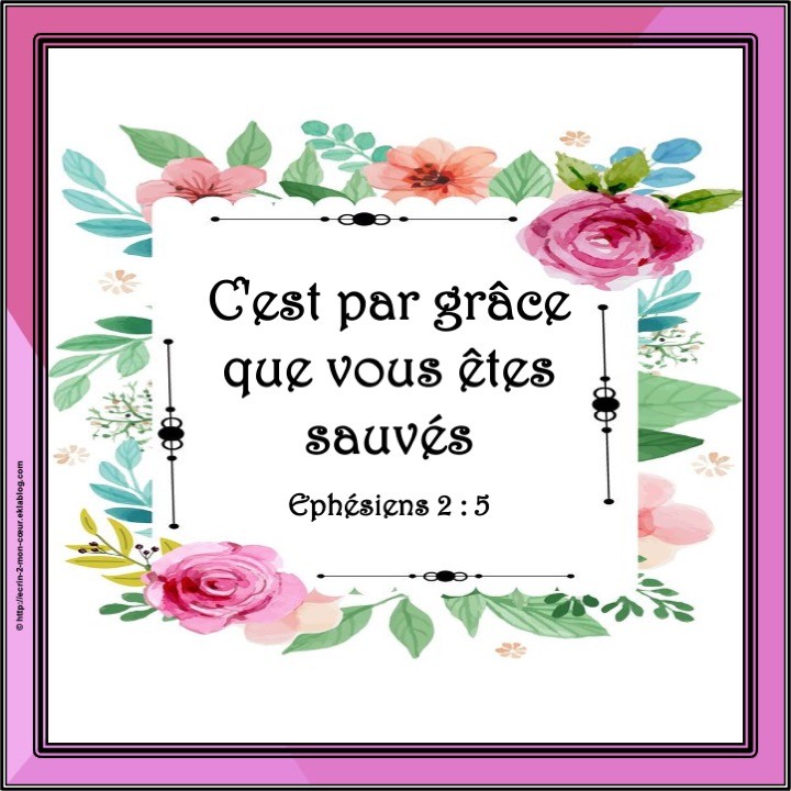 Ephésiens 2 : 5