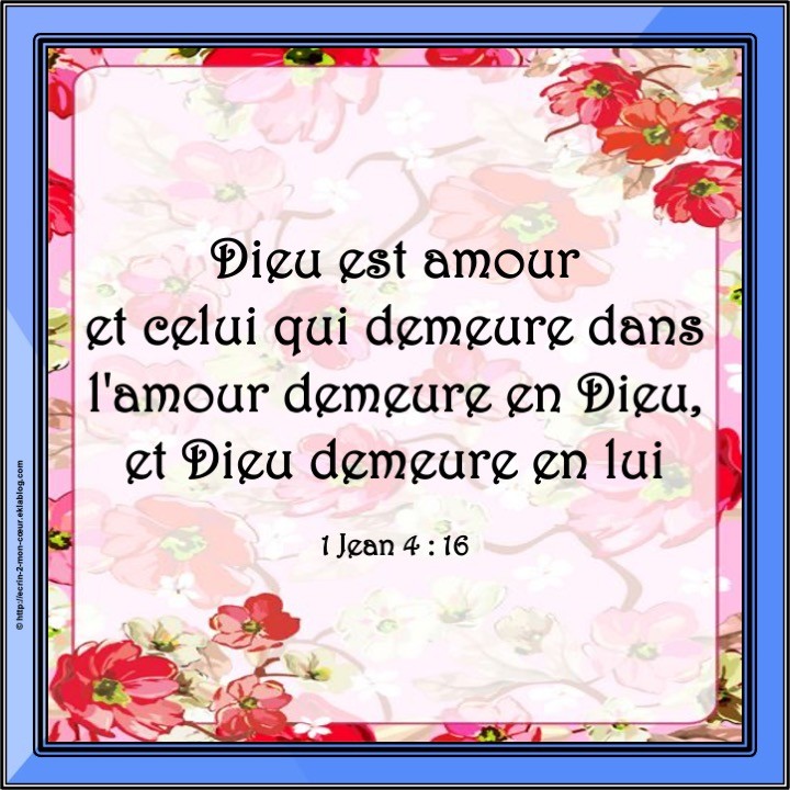 1 Jean 4 : 16