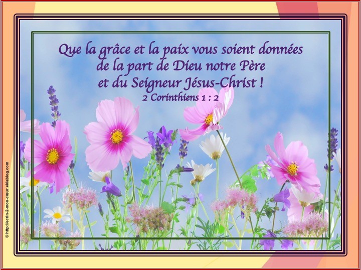 2 Corinthiens 1 : 2