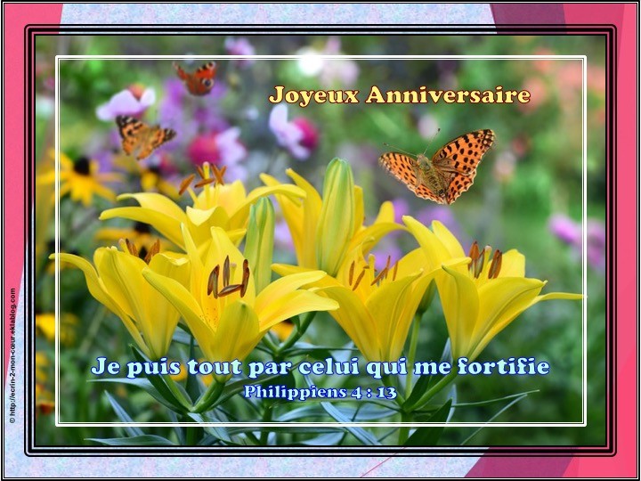 Joyeux Anniversaire