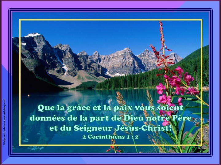 2 Corinthiens 1 : 2