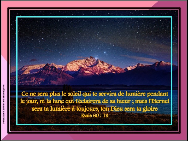 Esaïe 60 : 19