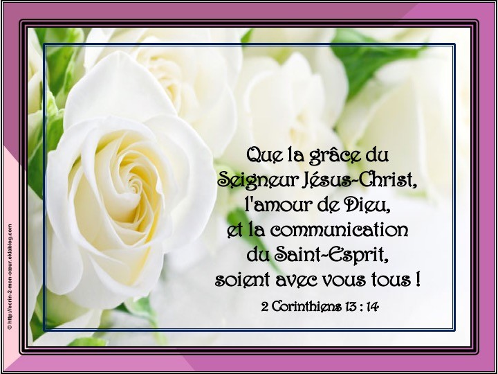 2 Corinthiens 13 : 14