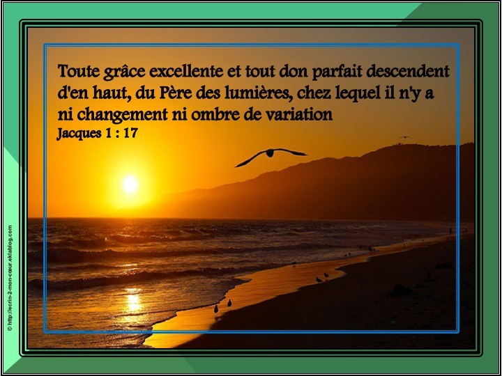 Jacques 1 : 17