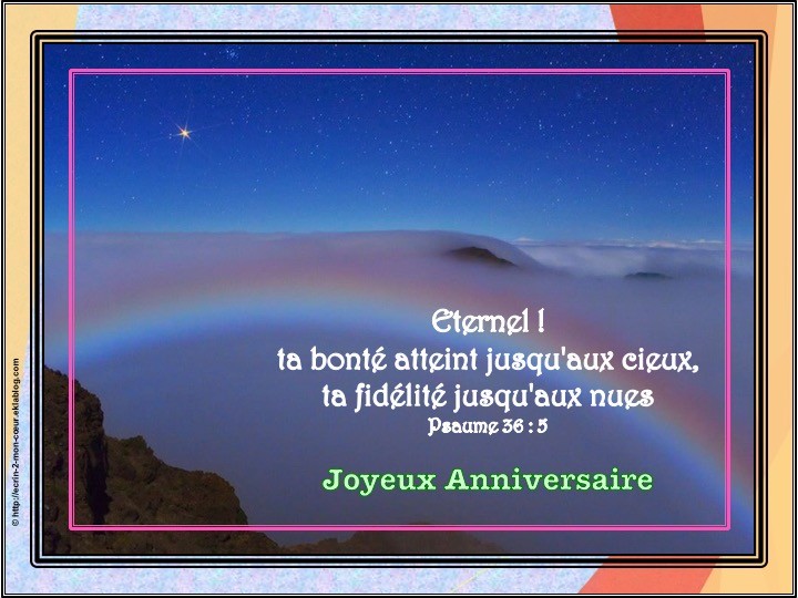 Joyeux Anniversaire