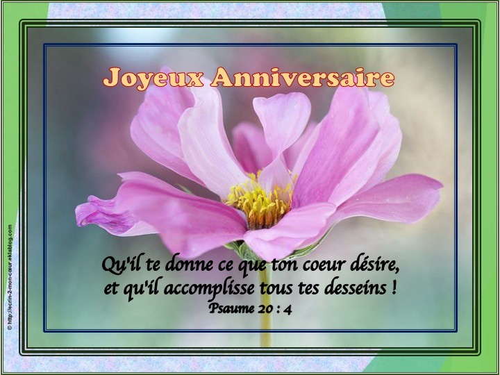 Joyeux Anniversaire