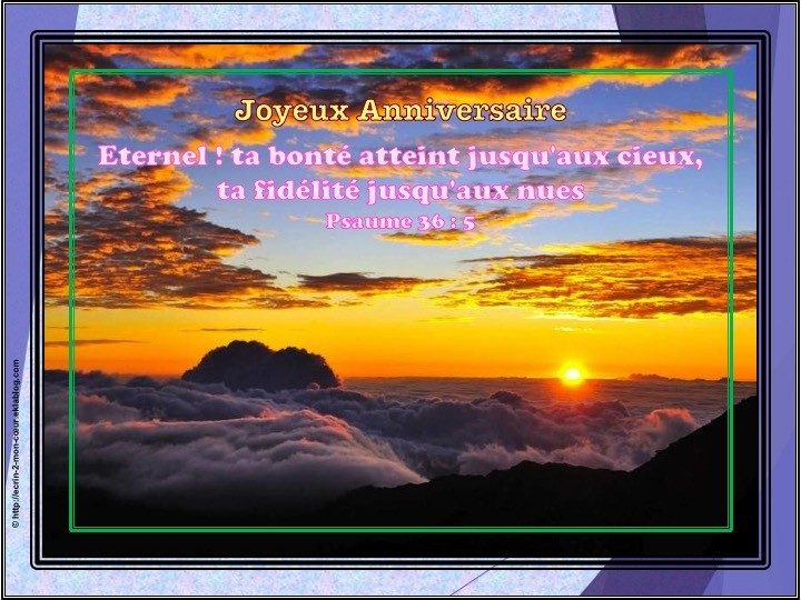 Joyeux Anniversaire