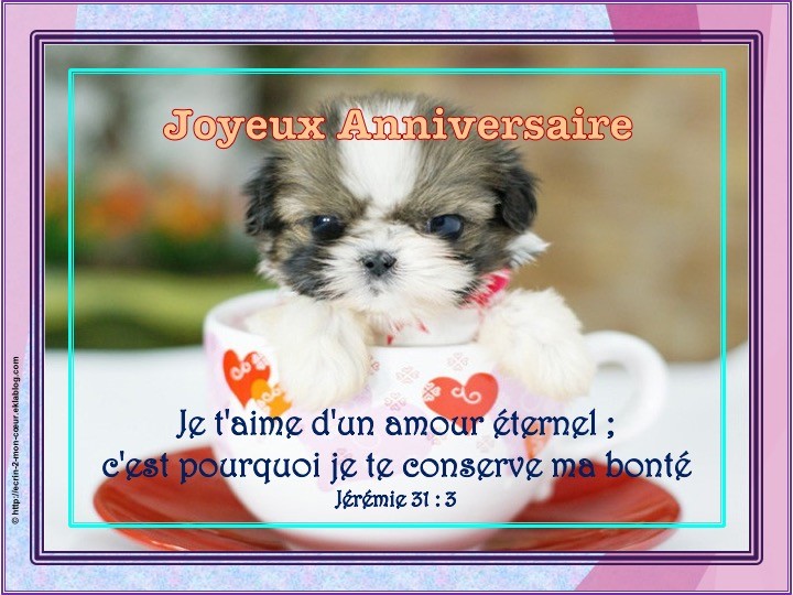 Joyeux Anniversaire