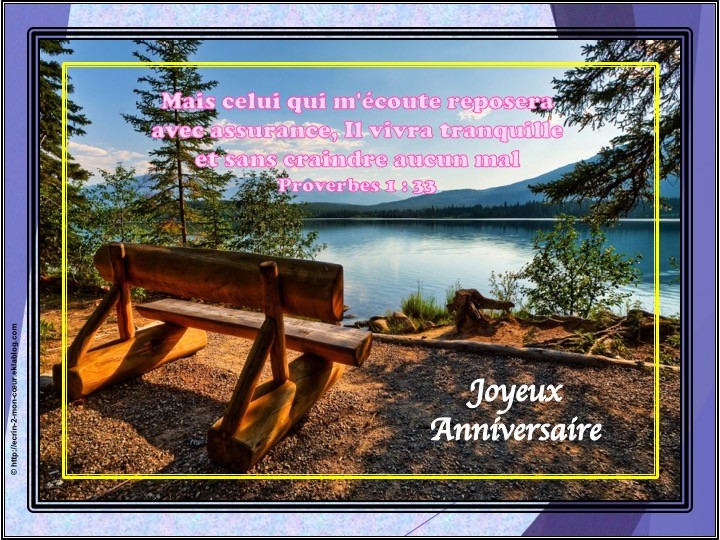 Joyeux Anniversaire